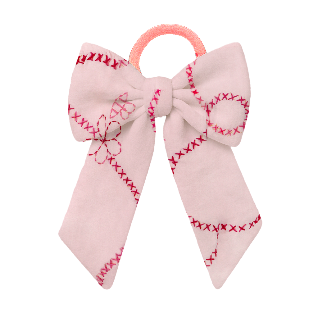 Pink Color Jardin Bow - piglo kids