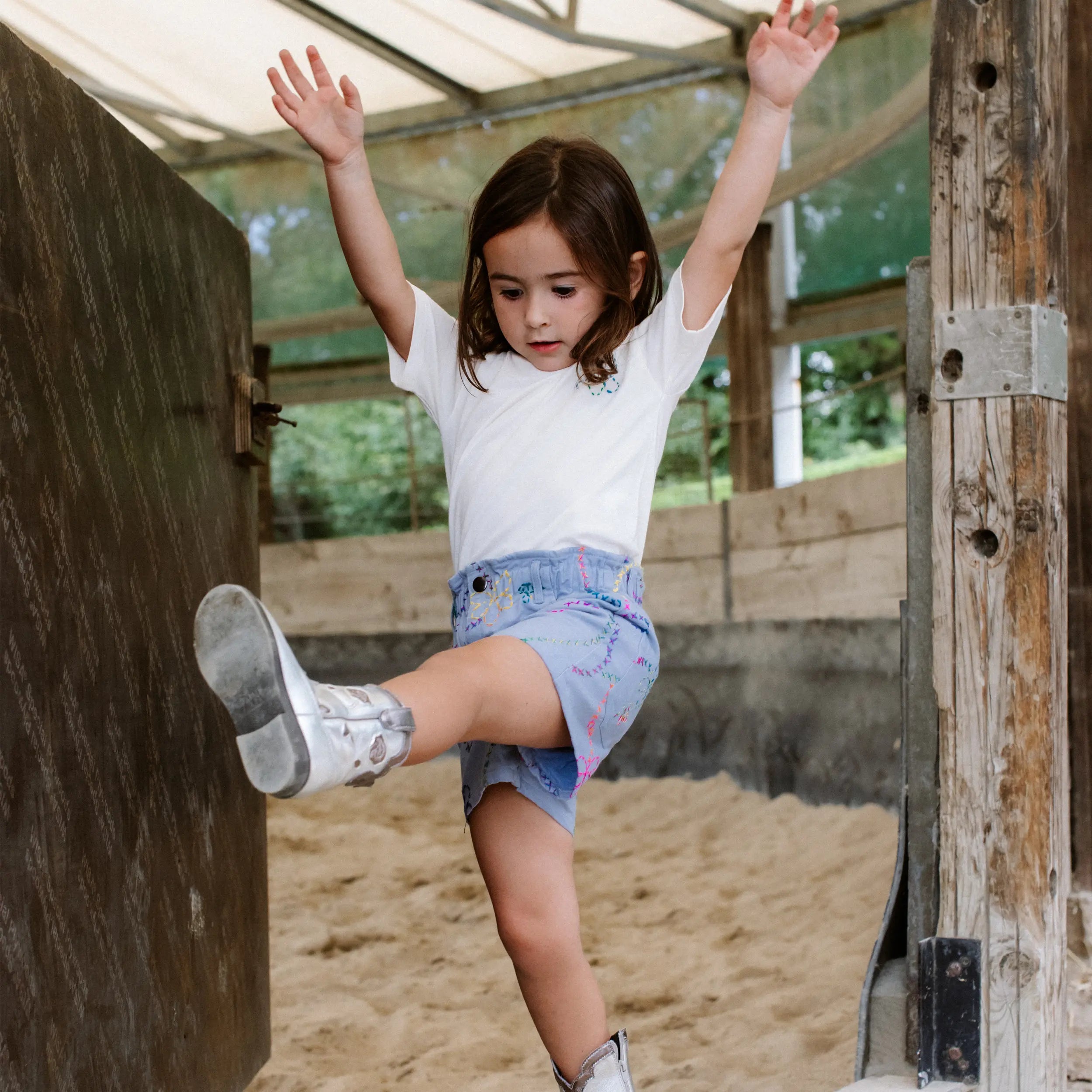 Color jardin T-shirt - piglo kids