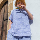 Blue Stars Shirt and Bermuda Shorts Set - piglo kids