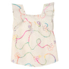 White Color Jardin Girl Dress