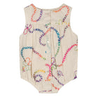 White Color Jardin Romper