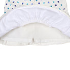 White Sequin Stars Denim Skort - piglo kids